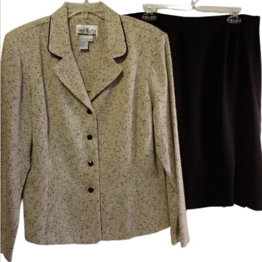 Sheri Martin  2 pc Skirt & Jacket. SZ 16